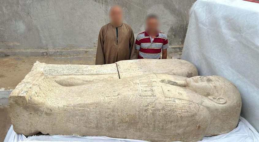 المتهمين والتابوت المضبوط