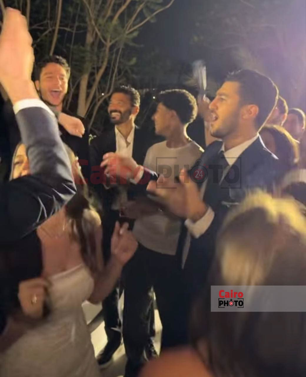 خطوبة كريم نجل خالد النبوي على فتاة من خارج الوسط الفني