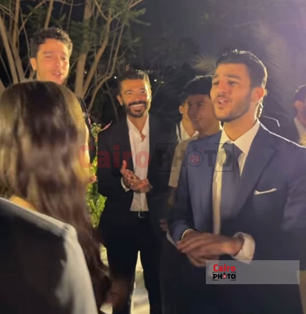 خطوبة كريم نجل خالد النبوي على فتاة من خارج الوسط الفني