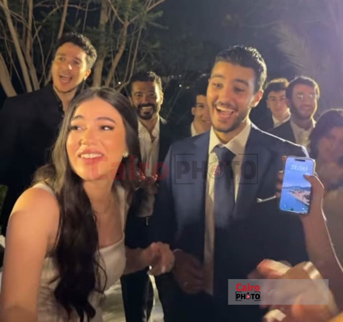 خطوبة كريم نجل خالد النبوي على فتاة من خارج الوسط الفني