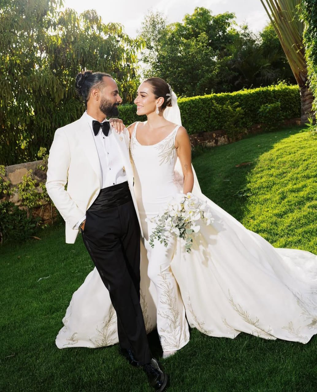 حفل زفاف أمينة خليل