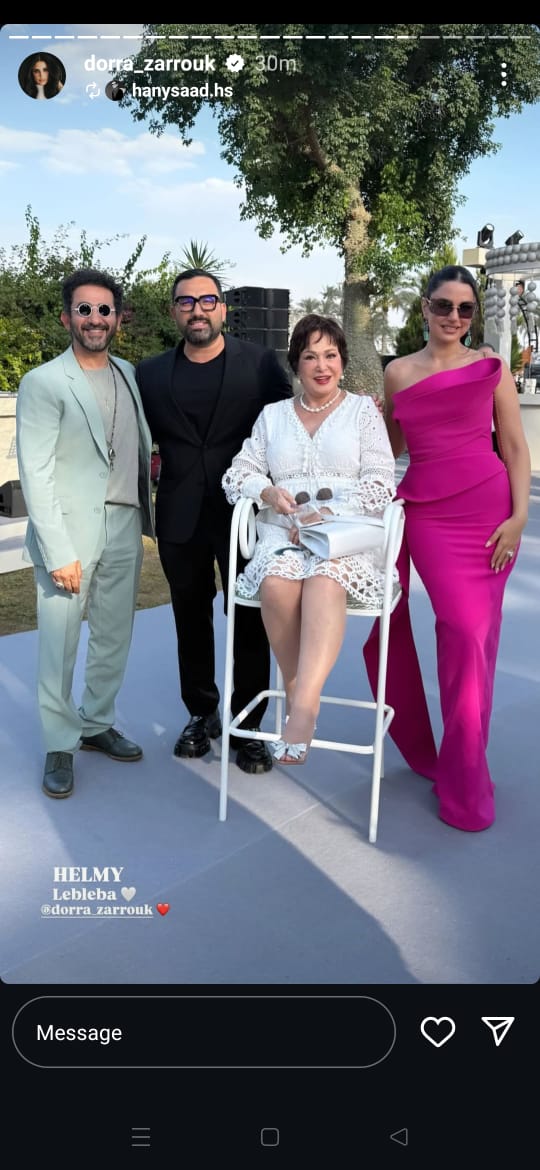 حضور فني كثيف في حفل زفاف أمينة خليل والمصور أحمد زعتر | صور