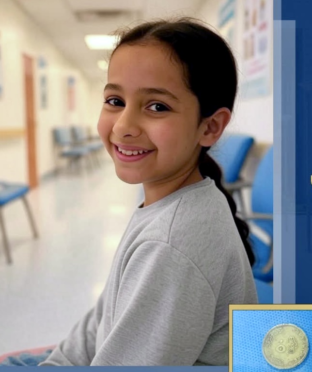 انقاذ حياة طفلة بالأقصر ابتلعت عملة معدنية