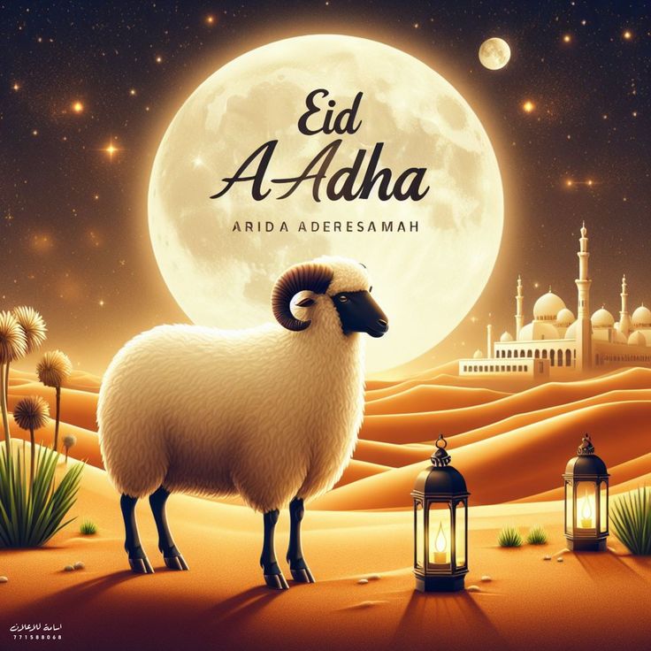 تهنئة عيد الأضحى بالاسم