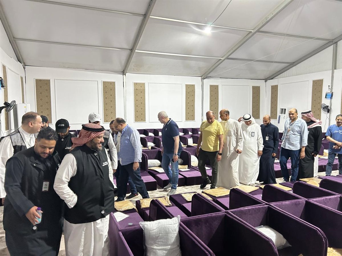السياحة تعاين مخيمات البري والخمس نجوم استعدادا لتصعيد الحجاج | صور