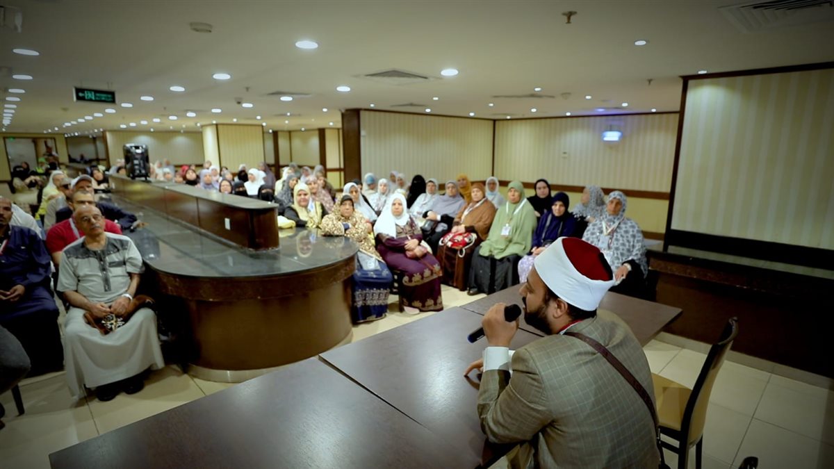 <strong>ندوات دينية لحجاج القرعة</strong>