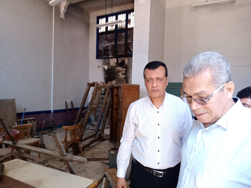 جانب من المعاينة