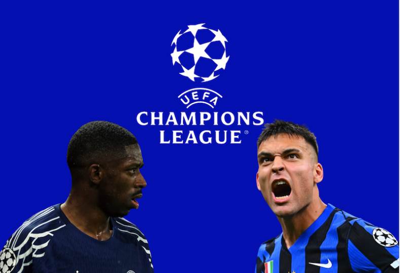 موعد بث مباشر مباراة باريس سان جيرمان ضد إنتر ميلان في نهائي دوري أبطال أوروبا