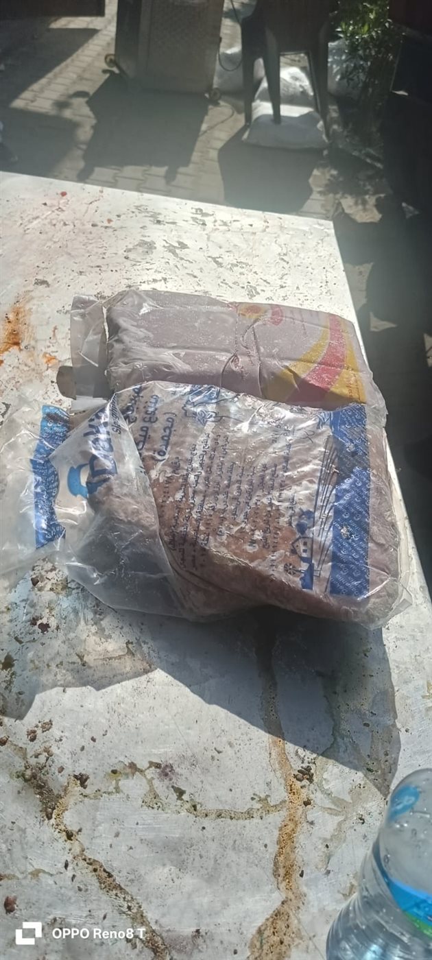 اللحوم الفاسدة المضبوطة