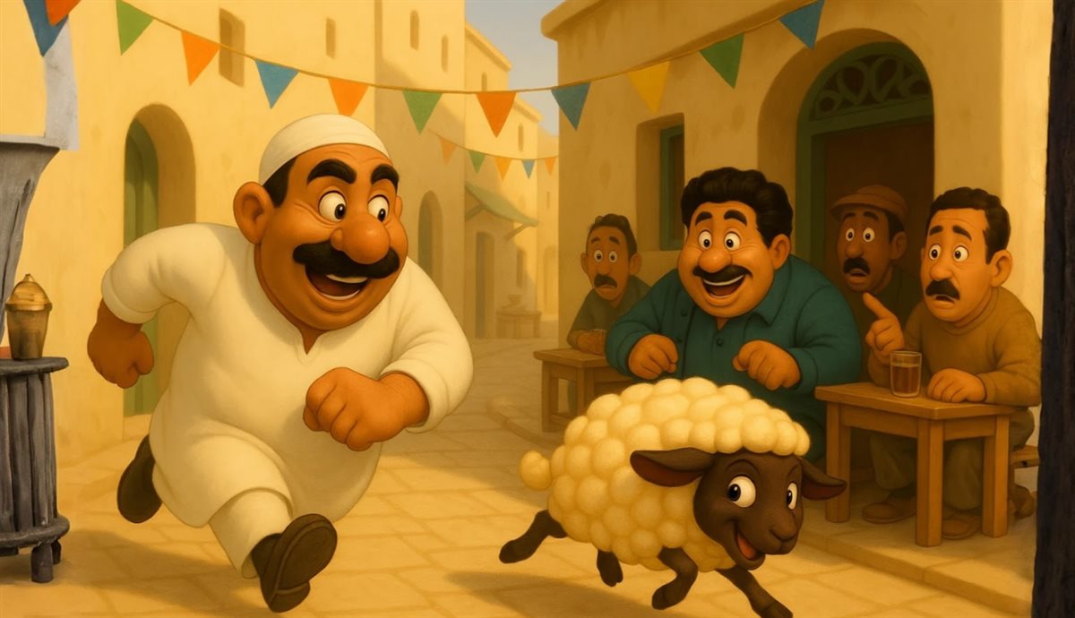 لقطات من أغنية كركشنجي بالـAI