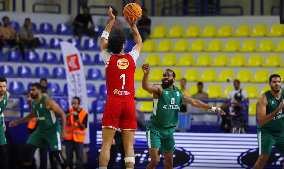 الأهلي يفوز على الاتحاد السكندري ويتوج بطلا لدوري السوبر لكرة السلة موسم 2024-2025