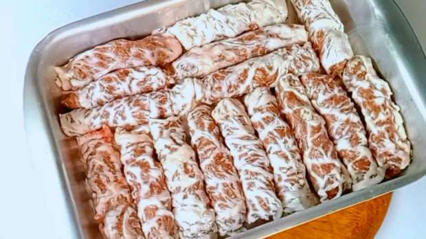 ما هي مكونات الطرب المشوي؟