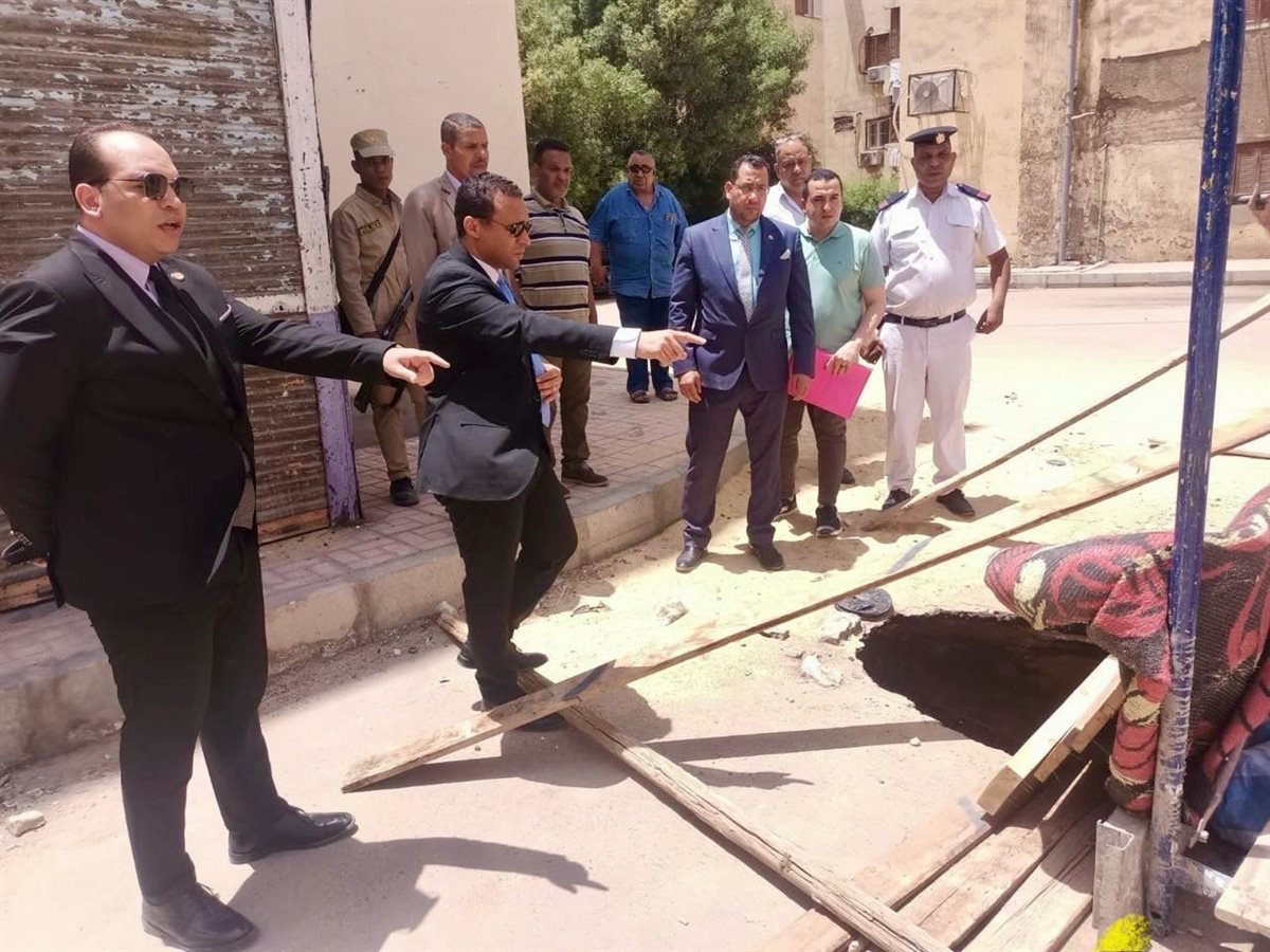 معاينة النيابة الإدارية لقصر ثقافة الطفل والأقصر