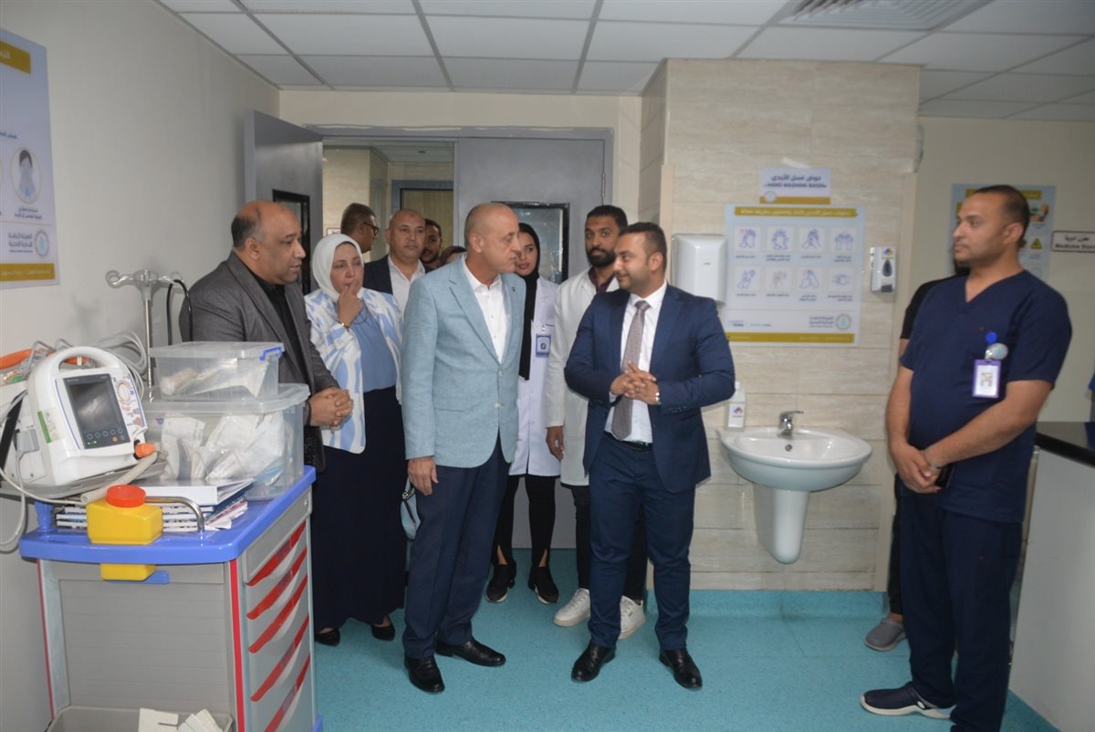 محافظ الأقصر يتفقد مستشفى الكرنك