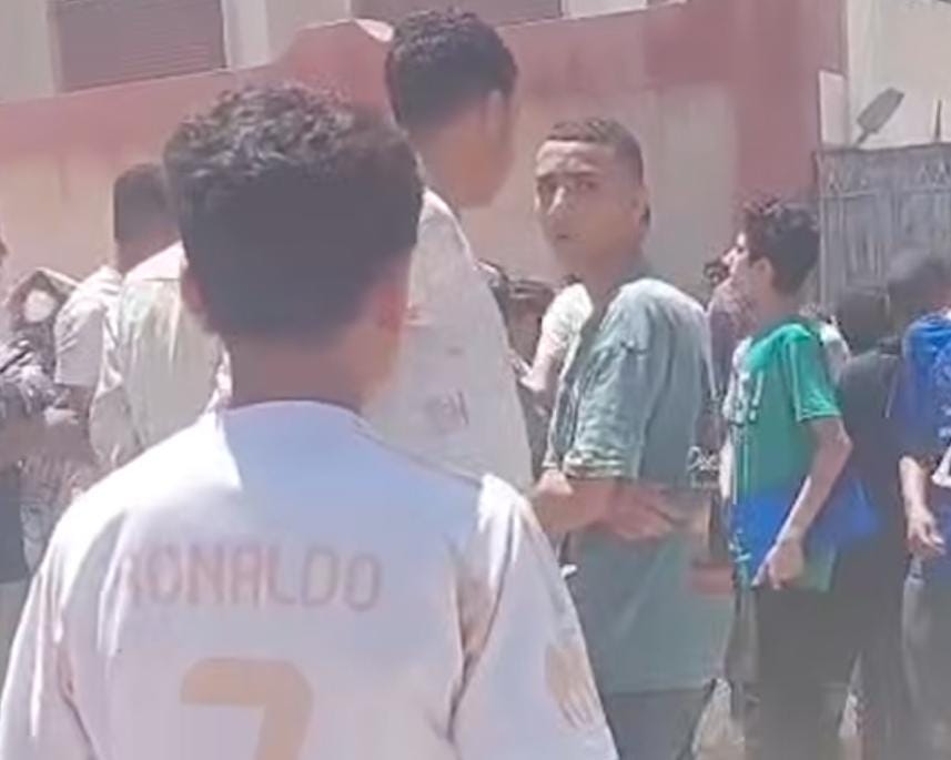 جانب من المشاجرة