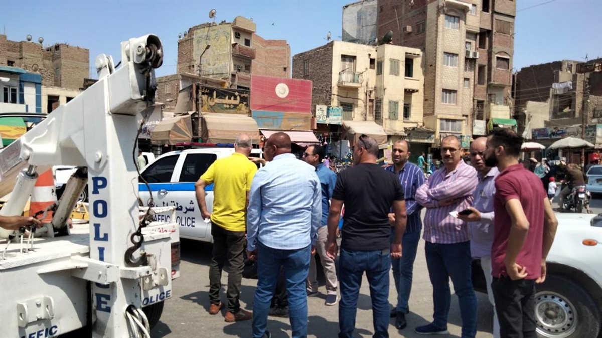 جانب من الحملات المرورية 