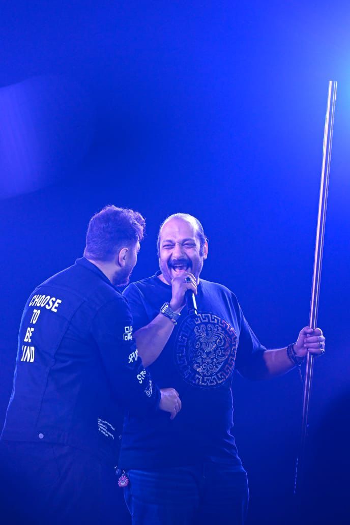 لقطات من حفل تامر حسني ومحمد ثروت