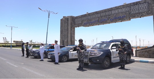 <strong>تأمين احتفالات المواطنين بعيد الأضحى المبارك</strong>