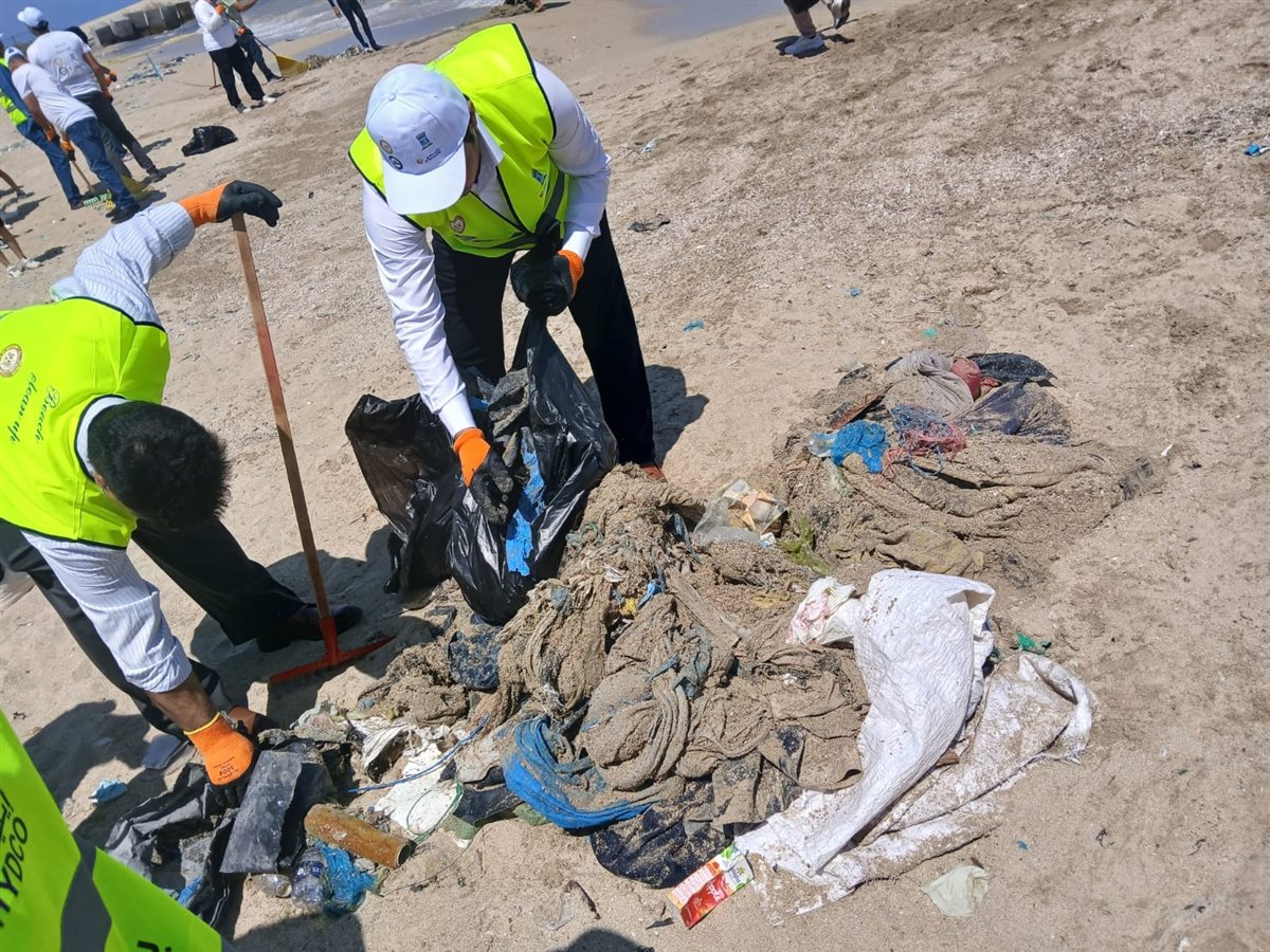 حملة تنظيف الشواطئ