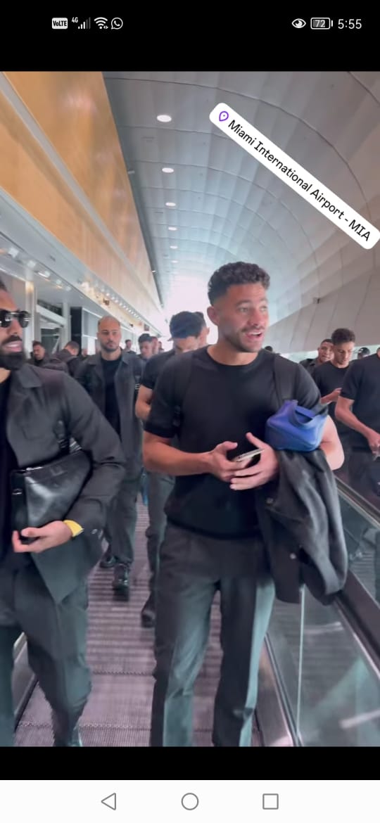 وصول بعثة الأهلي 