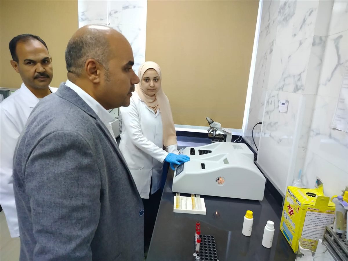 حملة تفتيش على مستشفى أبو رديس المركزي