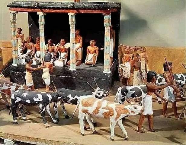 ماكيت من مقبرة مكت رع