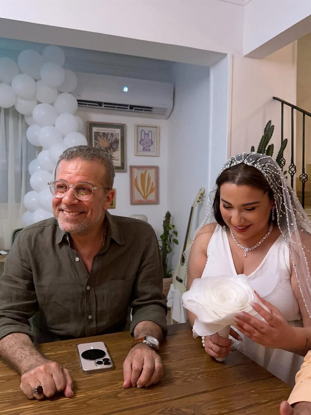 حفل زفاف أسما شريف منير