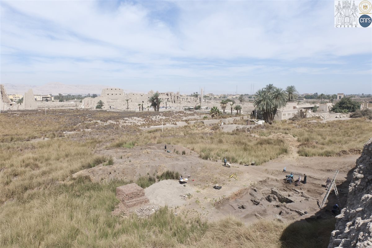 حفائر معابد الكرنك