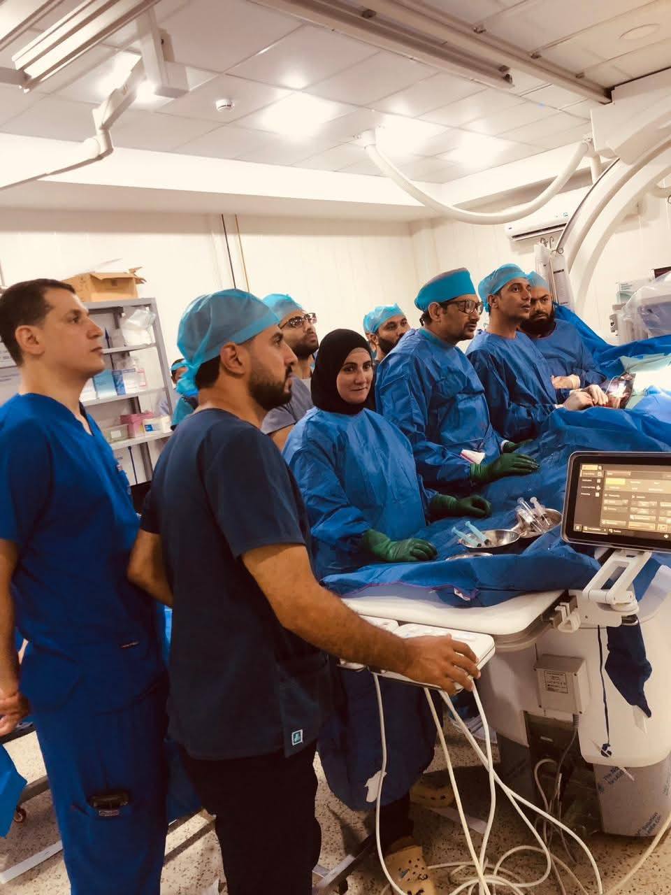 مستشفي جامعة الأزهر بدمياط تجري أول قسطرة مخية