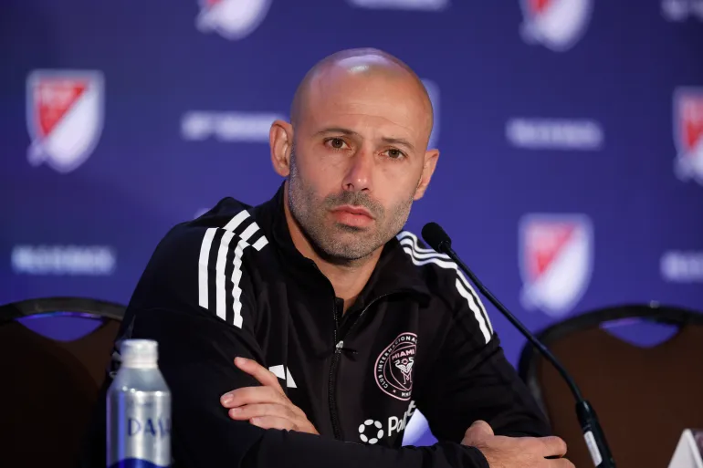 المدرب الأرجنتيني خافيير ماسكيرانو المدير الفني لفريق إنتر ميامي الأمريكي