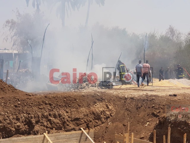 الحماية المدنية تسيطر على حريق شب بكافتيريا بالأقصر