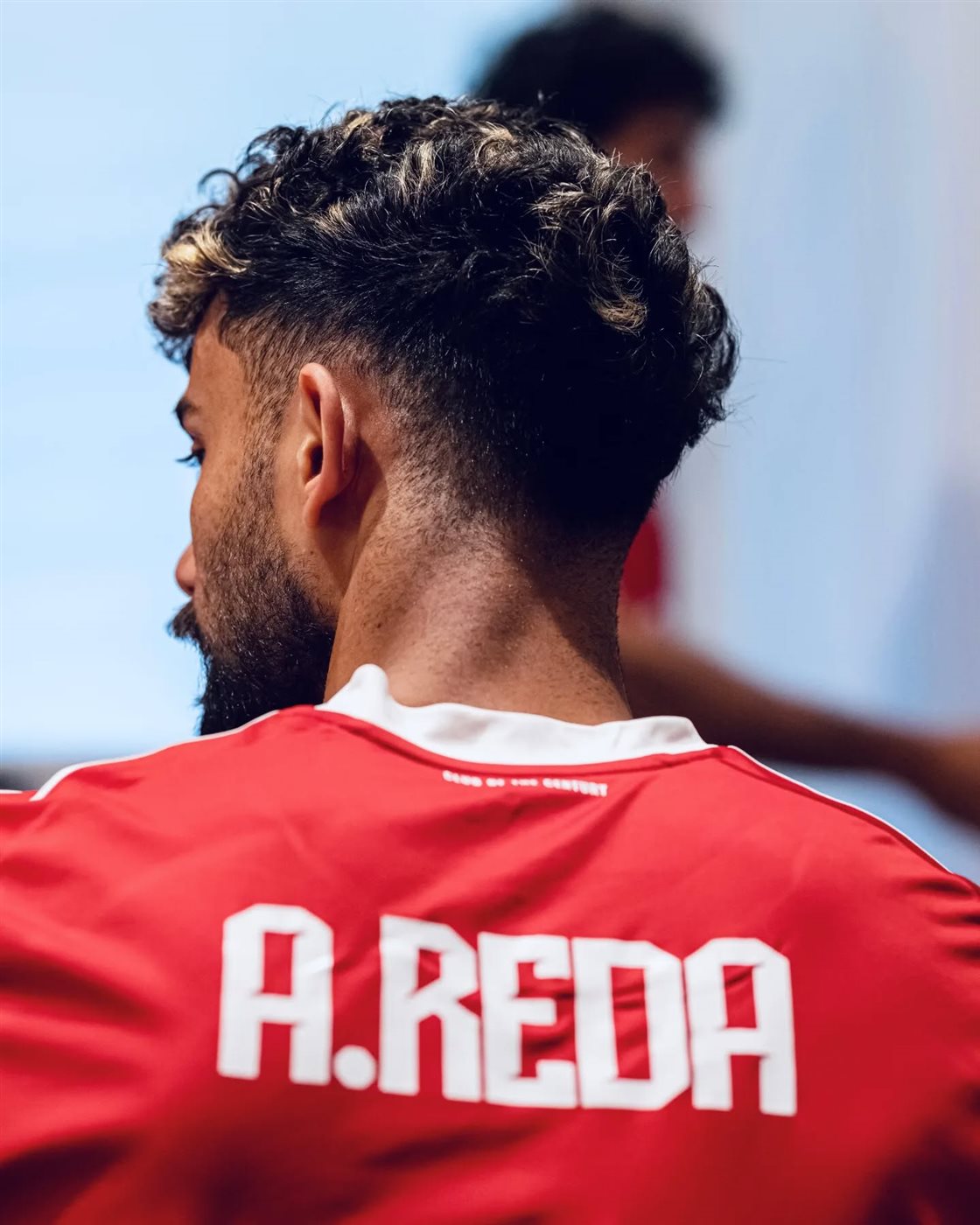 <strong>أحمد رضا من جلسة تصوير لاعبي الأهلي من جانب فيفا قبل كأس العالم للأندية 2025</strong>