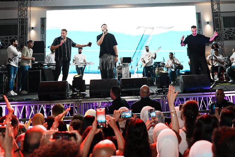 حفل فرقة واما في بورتو السخنة ضمن حفلات عيد الأضحى