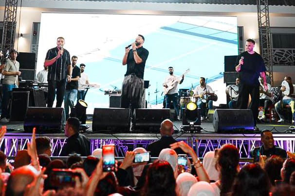 حفل فرقة واما في بورتو السخنة ضمن حفلات عيد الأضحى