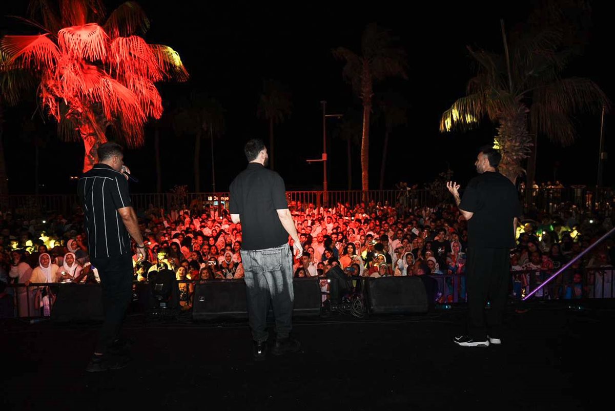 حفل فرقة واما في بورتو السخنة ضمن حفلات عيد الأضحى