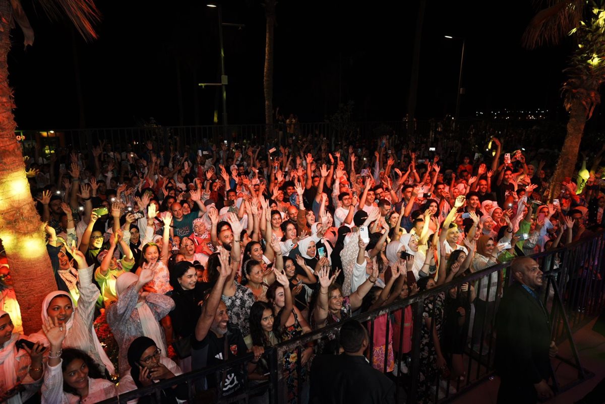 حفل فرقة واما في بورتو السخنة ضمن حفلات عيد الأضحى