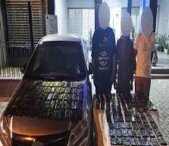 المتهمون والمضبوطات