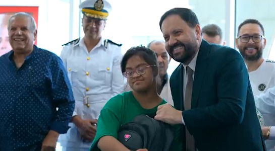 وزارة الداخلية تنظم إحتفالية للأطفال ذوى الهمم