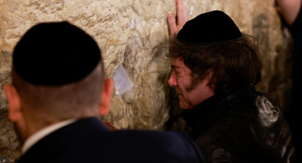 خافيير ميلي في القدس 