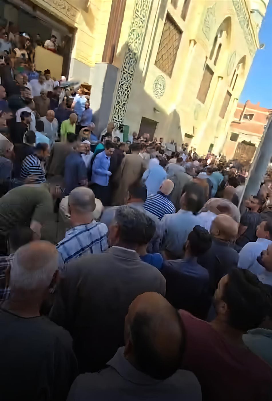 جنازة الدكتور عبد الحميد الشيخ عضو مجلس النواب السابق بالمنوفية