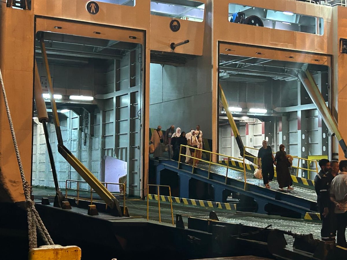 عودة أول أفواج الحج البري 