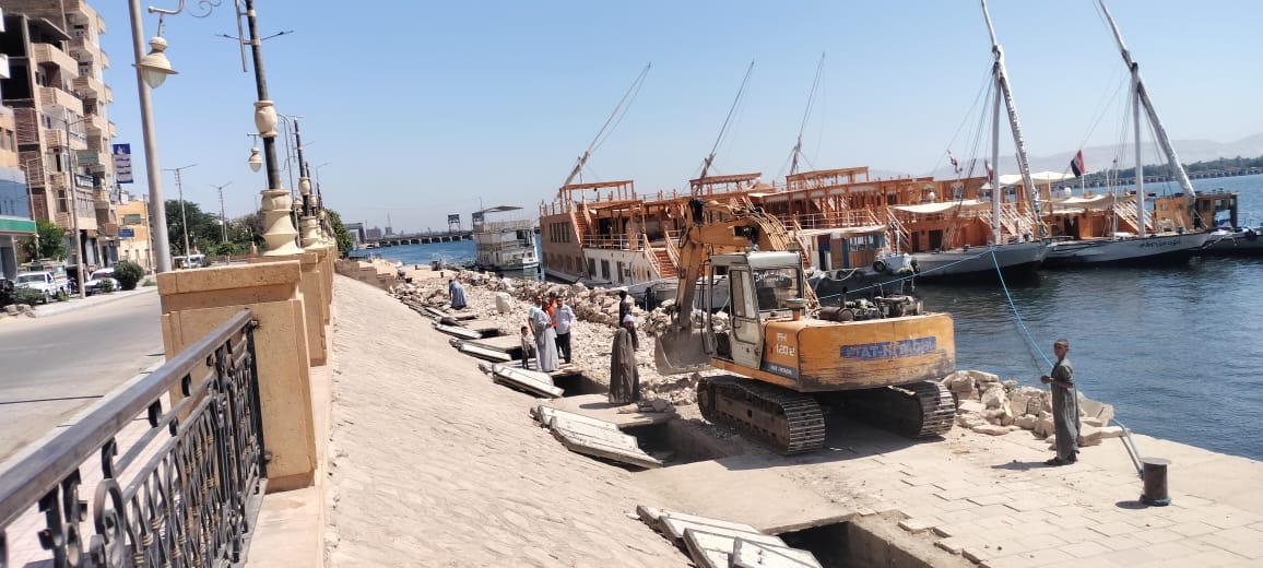 تطوير كورنيش اسنا