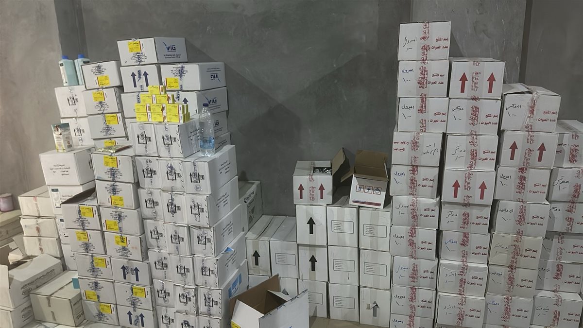 ضبط منشأة لتصنيع الأدوية البيطرية بعلامات تجارية وهمية في المنوفية