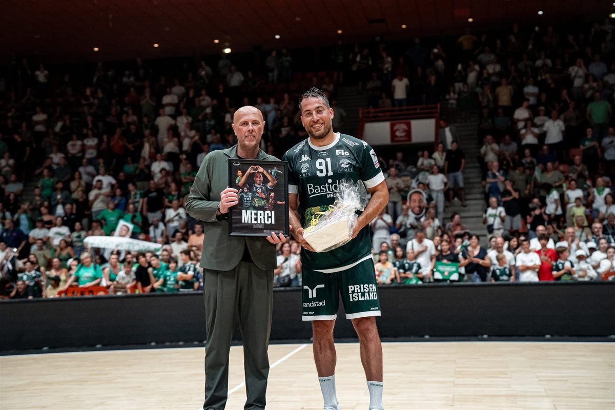 محمد سند مع نادي نيم الفرنسي