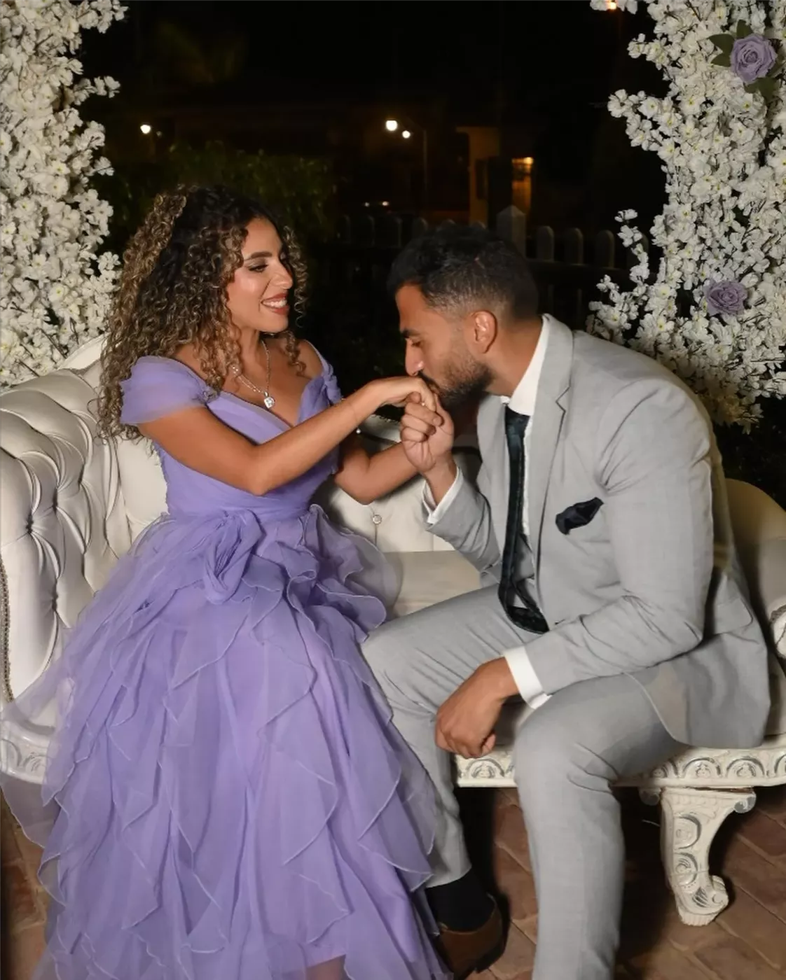 خطوبة منة عدلي القيعي ويوسف حشيش