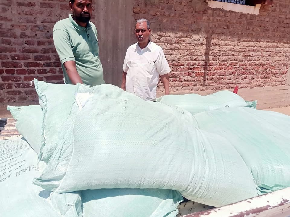 ضبط نصف طن دقيق