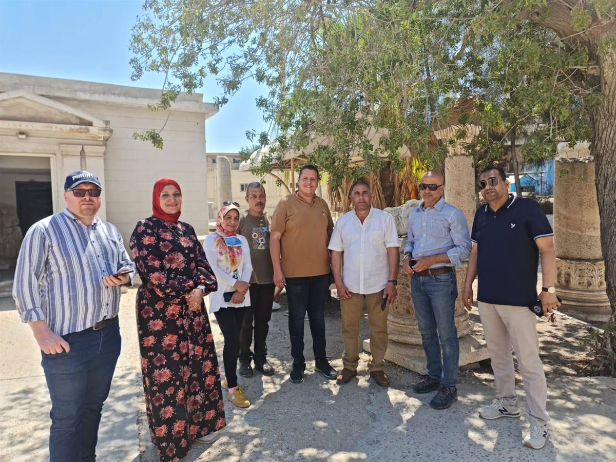 مدير آثار الإسكندرية يستقبل رئيس آثار الوجه البحري