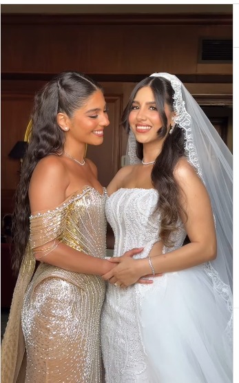 حفل زفاف شقيقة مايان السيد