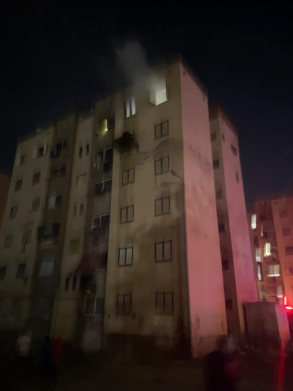 حريق ببورسعيد 