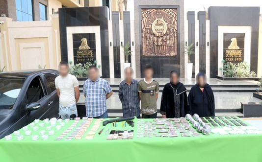 <strong>سقوط بؤرة إجرامية من متجري المخدرات</strong>